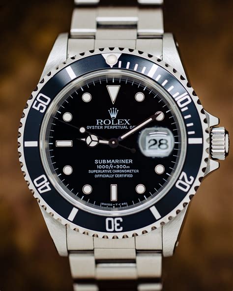 rolex submariner referenza 16610v|rolex submariner date 16610 price.